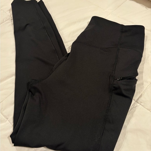 Eddie Bauer Black Activewear Leggings - Picture 2 of 6